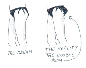 The double bum effect