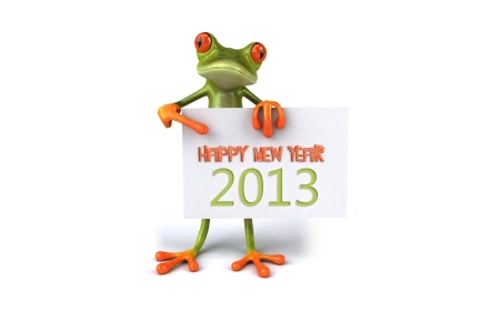New-Year-2013-Frog
